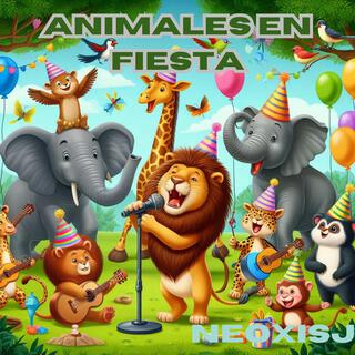 animales en fiesta