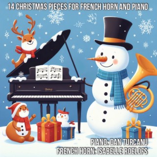 14 Christmas Pieces for French Horn and Piano