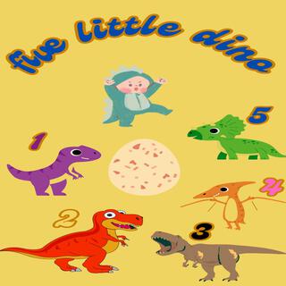 Five little t-rex went out one day