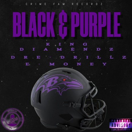 Black & Purple ft. Dre-Drillz & E-Money | Boomplay Music