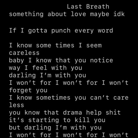 Last Breath | Boomplay Music