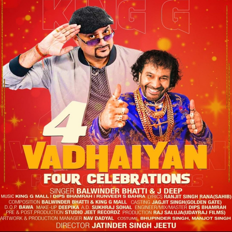 4 Vadhaiyan ft. J Deep | Boomplay Music