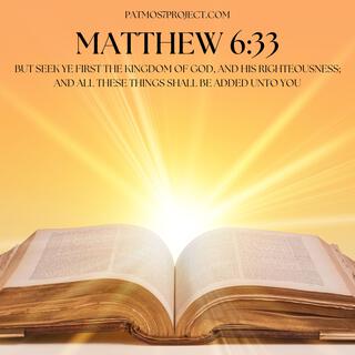 Matthew 6 33