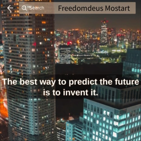 The best way to predict the future is to invent it | Boomplay Music