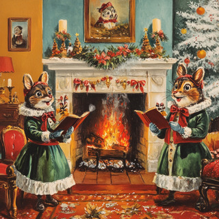 Fireplace Fables: Christmas Melodies