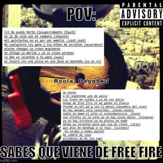 VENGO DE FREE FIRE NO ME GANAN EN FRANCO lyrics | Boomplay Music