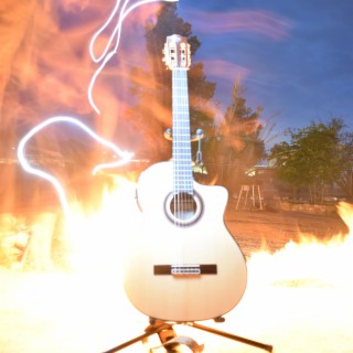 Classical Guitar Flames