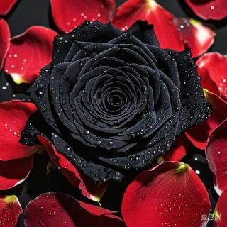 Black black rose