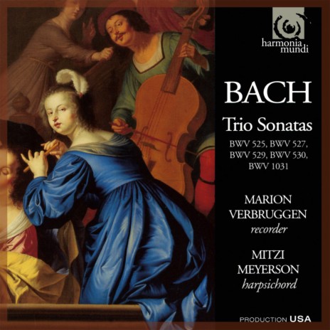 Trio Sonata No. 6 in G Major, BWV 530: I. Vivace ft. Mitzi Meyerson | Boomplay Music