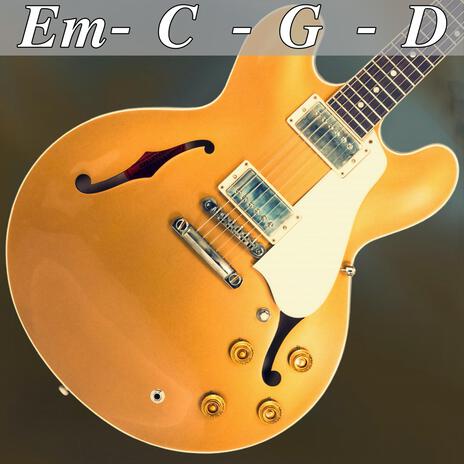 Rock jam tracks Em-C-G-D | Boomplay Music