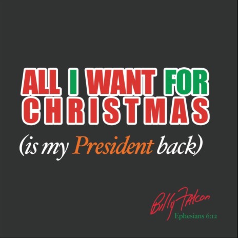 All I Want for Christmas (Is My President Back)