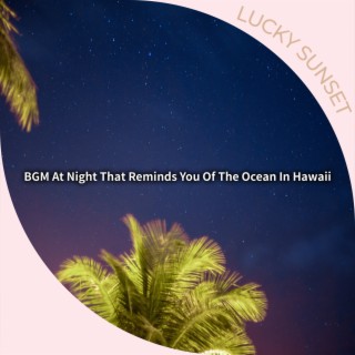 Bgm at Night That Reminds You of the Ocean in Hawaii