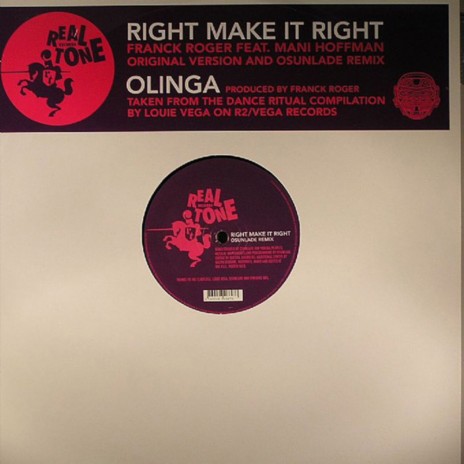 Right Make It Right (Original Mix) ft. Mani Hoffman | Boomplay Music