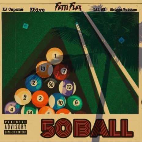 50 Ball ft. KJ Capone, K5ive, Lil SK & Shigga Vuitton | Boomplay Music