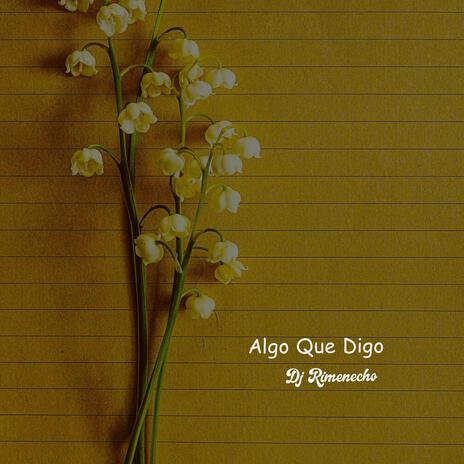 Algo Que Digo | Boomplay Music