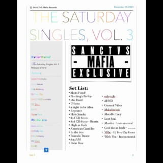The Saturday Singles, Vol. 3