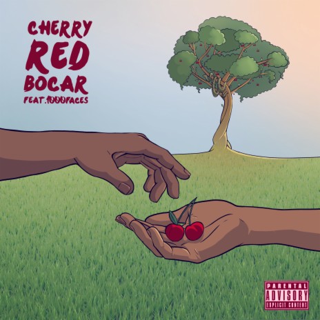 Cherry Red ft. 1000faces | Boomplay Music