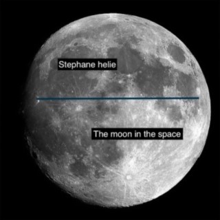 The moon in the space 2017