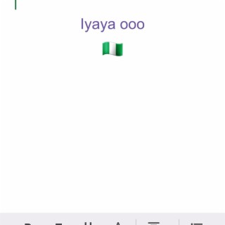 Iyaya ooo