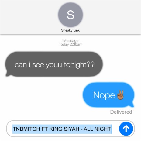 All night ft. King Siyah | Boomplay Music