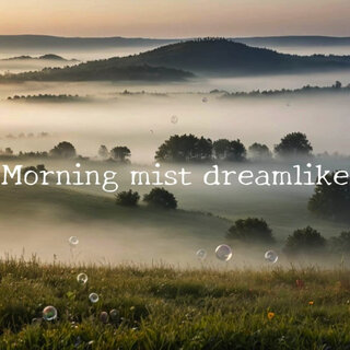 Morning mist dreamlike