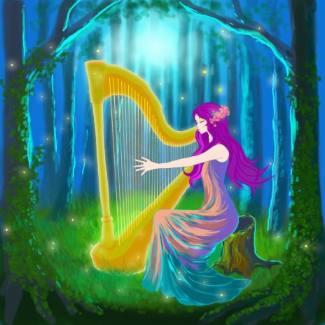 Lullaby Harp Brahms
