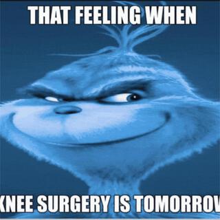 THAT FEELING WHEN THE KNEE SURGERY IS TOMORROW ft. bricc lyrics | Boomplay Music