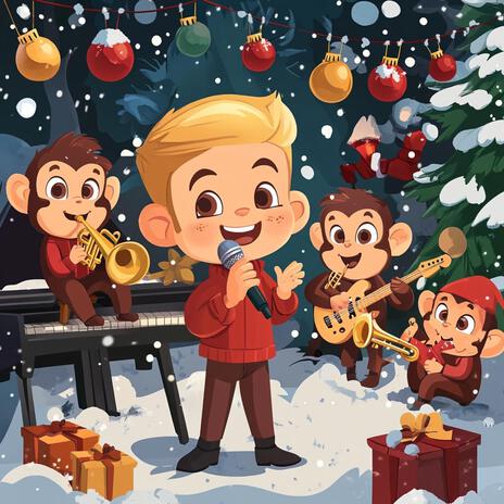 Christmas Time (The Holy Night) ft. The Monkey Business | Boomplay Music