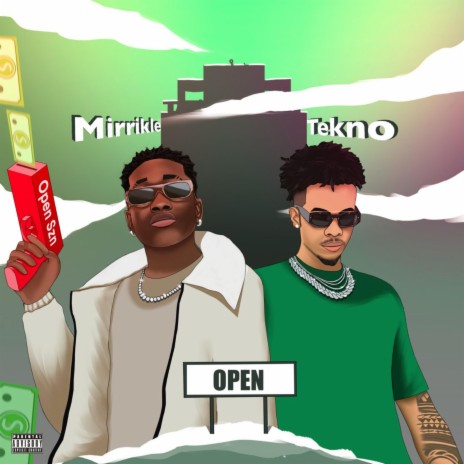 Open ft. Tekno 🅴 | Boomplay Music