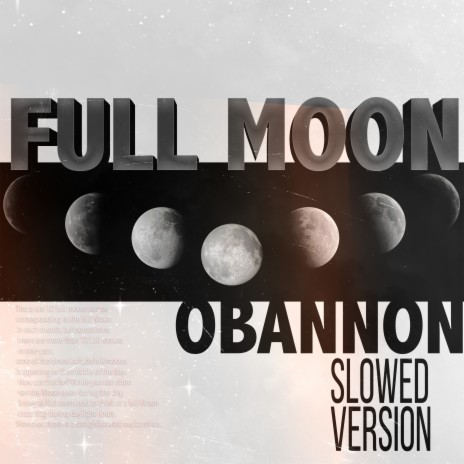 Full Moon (slowed version) | Boomplay Music