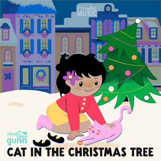 Cat in the Christmas Tree