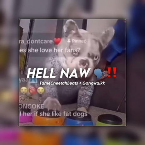 HELL NAW (Jersey Club) ft. Gangwalkk | Boomplay Music