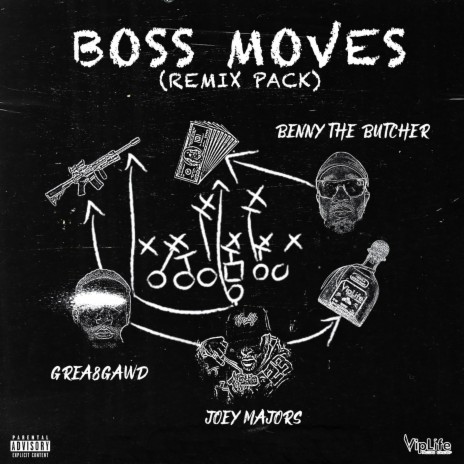 Boss Moves (Gutta Remix) ft. Grea8Gawd & Joey Majors | Boomplay Music