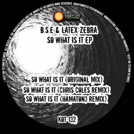 So What Is It (Chris Coles Remix) ft. Latex Zebra