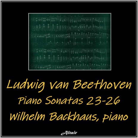 Piano Sonata NO. 26 in E-Flat Major, OP. 81A: I. Adagio - Allegro (Live)