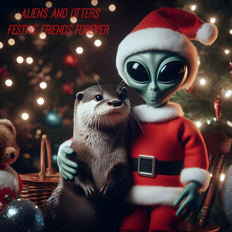 Aliens and Otters Festive Friends Forever