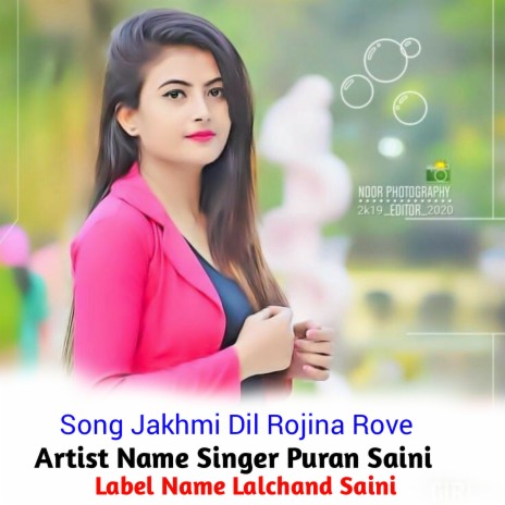 Jakhmi Dil Rojina Rove (Hindi) ft. Singer Puran Saini | Boomplay Music