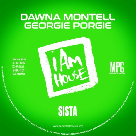 Sista (Georgie & Dawna’s Afro Tech House) ft. Georgie Porgie | Boomplay Music