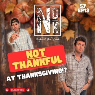 NOT thankful Thanksgiving?!