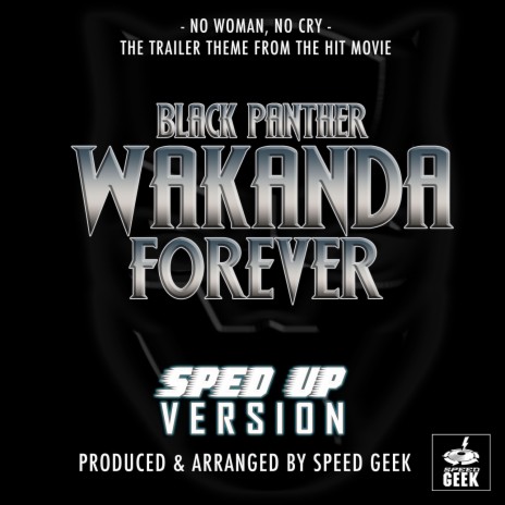 No Woman, No Cry (From Black Panther Wakanda Forever) (Sped-Up Version) | Boomplay Music