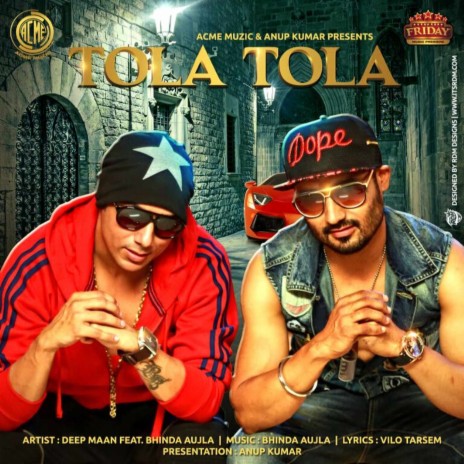Tola Tola ft. Bhinda Aujla | Boomplay Music