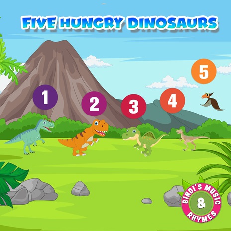 Five Hungry Dinosaurs ft. Bindi Mahesh