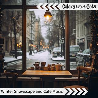 Winter Snowscape and Cafe Music