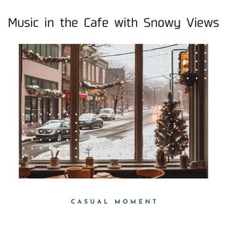 Music in the Cafe with Snowy Views