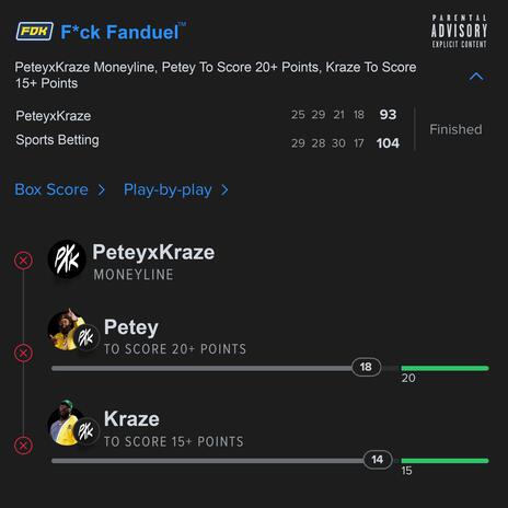 FUCK FANDUEL | Boomplay Music