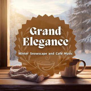 Winter Snowscape and Cafe Music