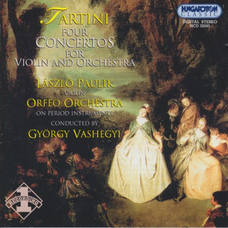 Violin Concerto in D Major, D. 34: II. Grave ft. Orfeo Orchestra & György Vashegyi | Boomplay Music