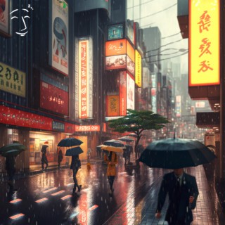 rainy day in tokyo