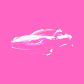 Pink Tesla