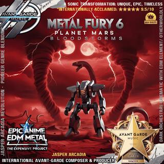 METAL FURY 6 PLANET MARS BLOODSTORMS